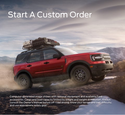 Start a custom order | Lance Cunningham Ford in Knoxville TN