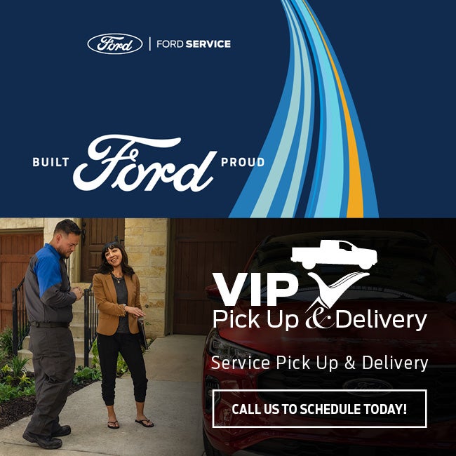Service Pick Up & Delivery. Call us to schedule today!