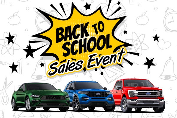 Back to School Sales Event